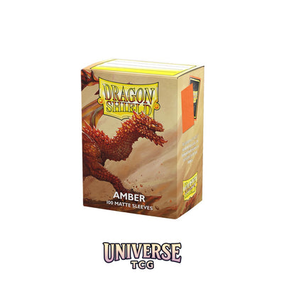 Arcane Tinmen DS - Standard Sleeves: Amber [Matte] (100 Sleeves)