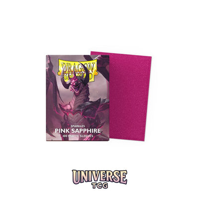 Arcane Tinmen DS - Standard Sleeves: Pink Sapphire [Matte] (100 Sleeves)