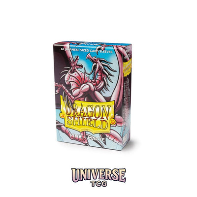 Arcane Tinmen DS - Japanese Sleeves: Pink [Matte] (60 Sleeves)