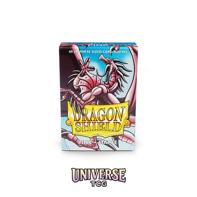 Arcane Tinmen DS - Japanese Sleeves: Pink [Matte] (60 Sleeves)