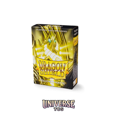 Arcane Tinmen DS - Japanese Sleeves: Yellow [Matte] (60 Sleeves)