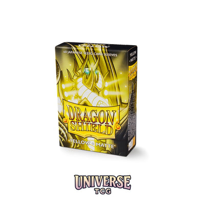 Arcane Tinmen DS - Japanese Sleeves: Yellow [Matte] (60 Sleeves)