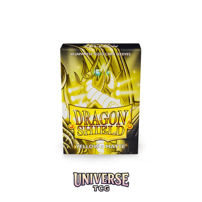 Arcane Tinmen DS - Japanese Sleeves: Yellow [Matte] (60 Sleeves)