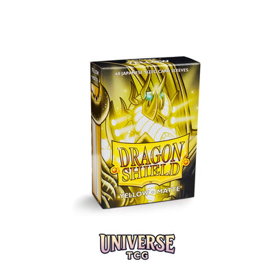 Arcane Tinmen DS - Japanese Sleeves: Yellow [Matte] (60 Sleeves)