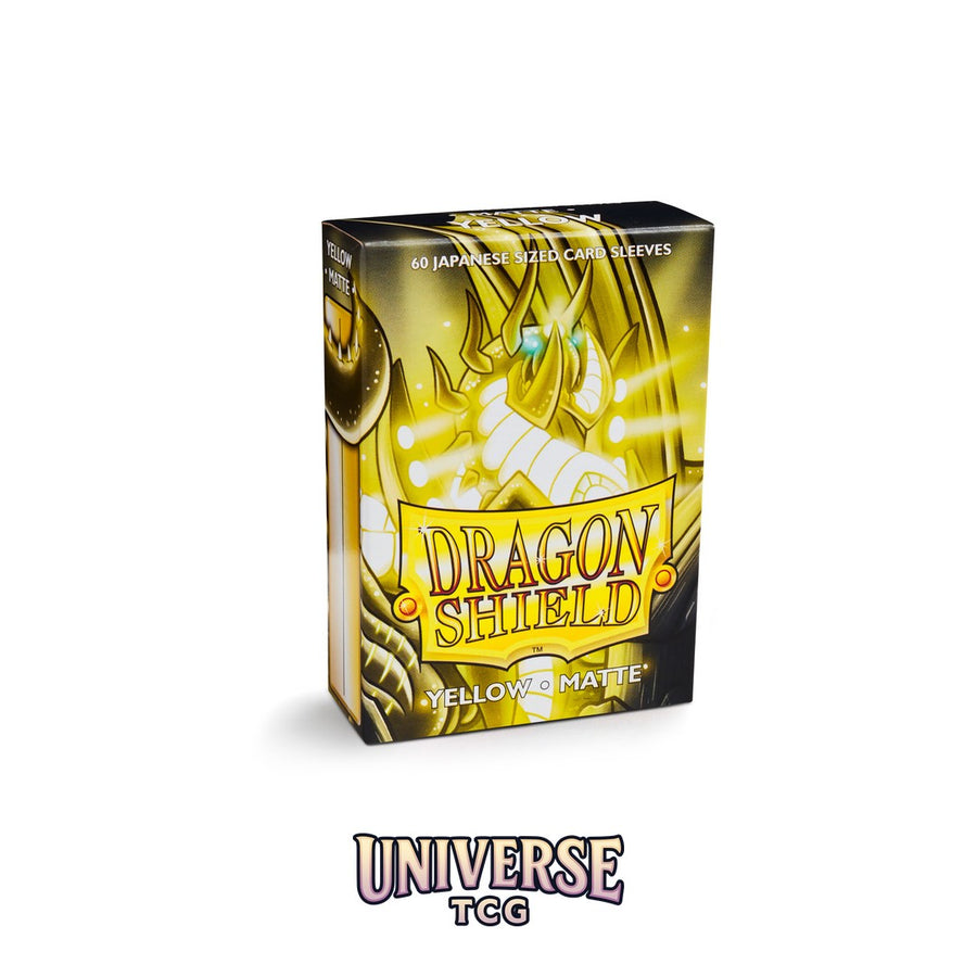 Arcane Tinmen DS - Japanese Sleeves: Yellow [Matte] (60 Sleeves)