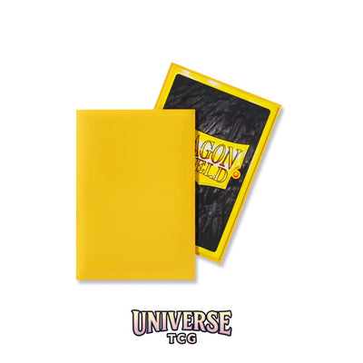 Arcane Tinmen DS - Japanese Sleeves: Yellow [Matte] (60 Sleeves)