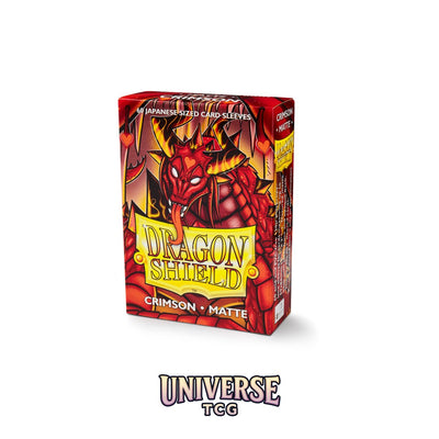 Arcane Tinmen DS - Japanese Sleeves: Crimson [Matte] (60 Sleeves)