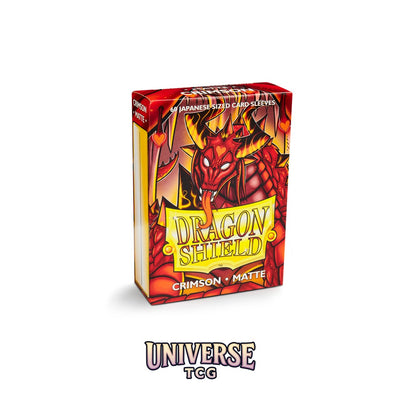 Arcane Tinmen DS - Japanese Sleeves: Crimson [Matte] (60 Sleeves)