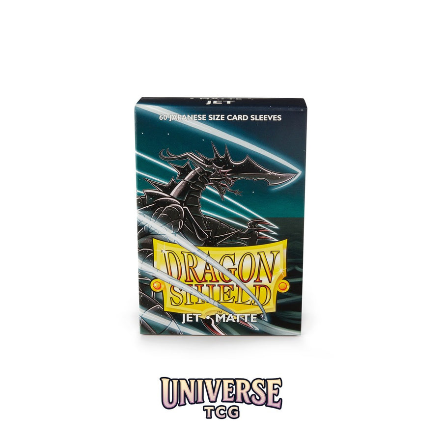Arcane Tinmen DS - Japanese Sleeves: Jet [Matte] (60 Sleeves)