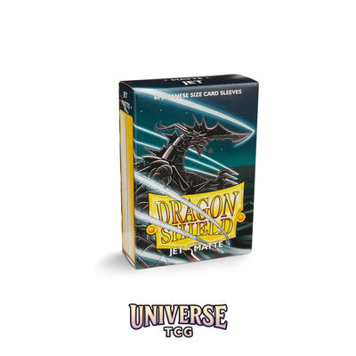 Arcane Tinmen DS - Japanese Sleeves: Jet [Matte] (60 Sleeves)