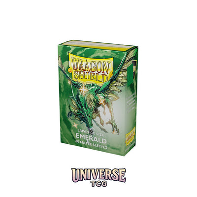 Arcane Tinmen DS - Japanese Sleeves: Emerald [Matte] (60 Sleeves)