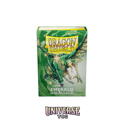 Arcane Tinmen DS - Japanese Sleeves: Emerald [Matte] (60 Sleeves)