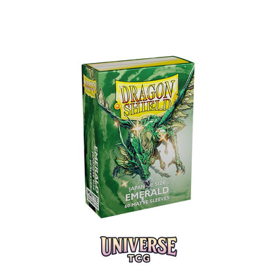 Arcane Tinmen DS - Japanese Sleeves: Emerald [Matte] (60 Sleeves)