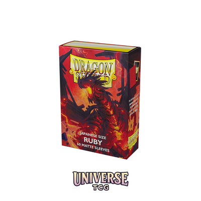 Arcane Tinmen DS - Japanese Sleeves: Ruby [Matte] (60 Sleeves)