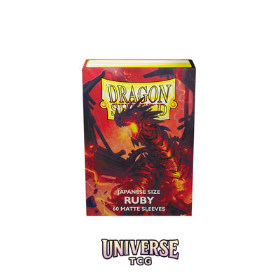 Arcane Tinmen DS - Japanese Sleeves: Ruby [Matte] (60 Sleeves)