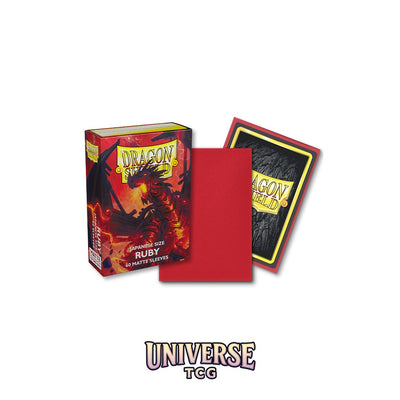Arcane Tinmen DS - Japanese Sleeves: Ruby [Matte] (60 Sleeves)