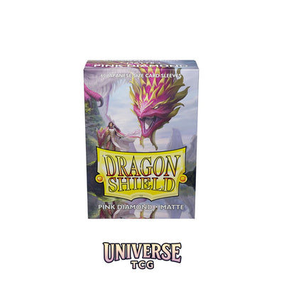 Arcane Tinmen DS - Japanese Sleeves: Pink Diamond [Matte] (60 Sleeves)