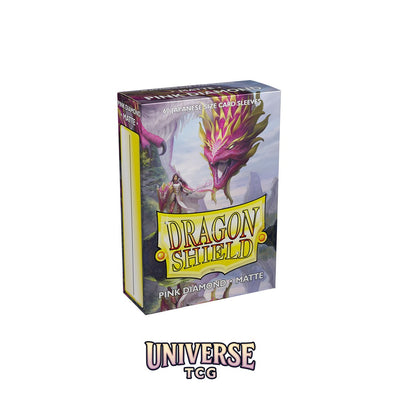 Arcane Tinmen DS - Japanese Sleeves: Pink Diamond [Matte] (60 Sleeves)