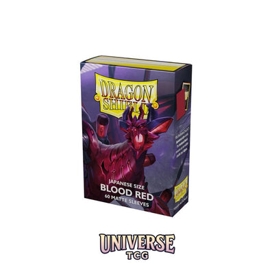 Arcane Tinmen DS - Japanese Sleeves: Blood Red [Matte] (60 Sleeves)