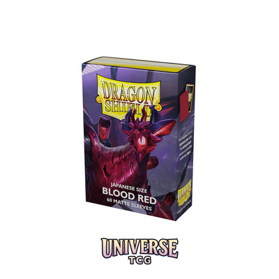Arcane Tinmen DS - Japanese Sleeves: Blood Red [Matte] (60 Sleeves)