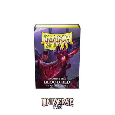 Arcane Tinmen DS - Japanese Sleeves: Blood Red [Matte] (60 Sleeves)