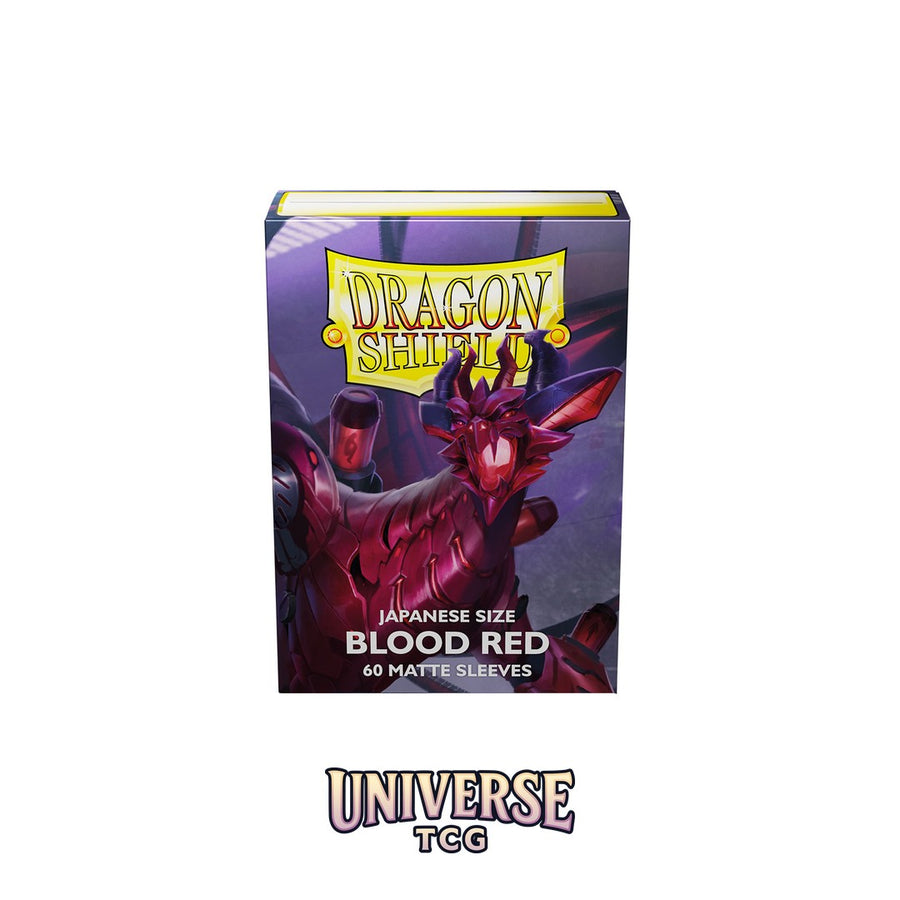 Arcane Tinmen DS - Japanese Sleeves: Blood Red [Matte] (60 Sleeves)