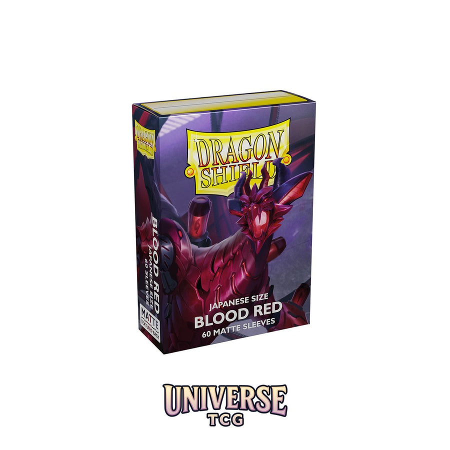 Arcane Tinmen DS - Japanese Sleeves: Blood Red [Matte] (60 Sleeves)