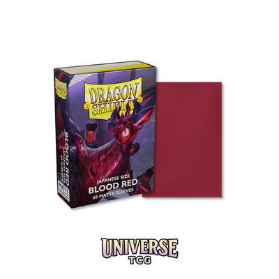 Arcane Tinmen DS - Japanese Sleeves: Blood Red [Matte] (60 Sleeves)