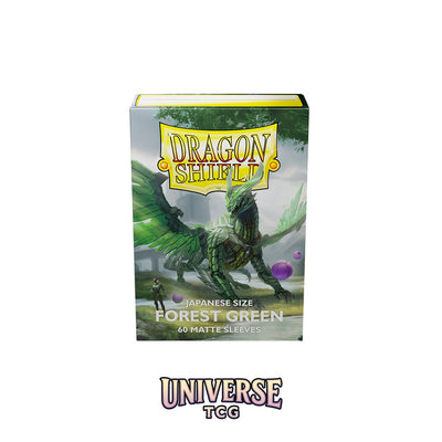 Arcane Tinmen DS - Japanese Sleeves: Forest Green [Matte] (60 Sleeves)
