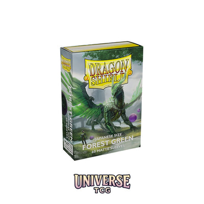 Arcane Tinmen DS - Japanese Sleeves: Forest Green [Matte] (60 Sleeves)