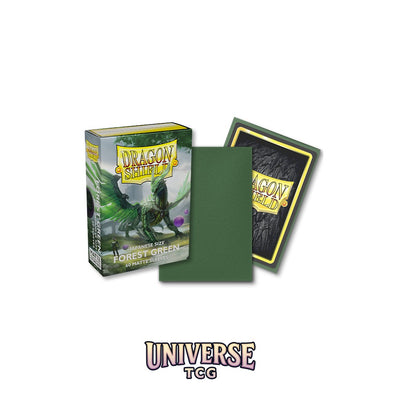 Arcane Tinmen DS - Japanese Sleeves: Forest Green [Matte] (60 Sleeves)