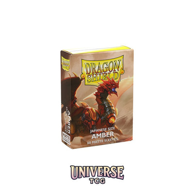 Arcane Tinmen DS - Japanese Sleeves: Amber [Matte] (60 Sleeves)