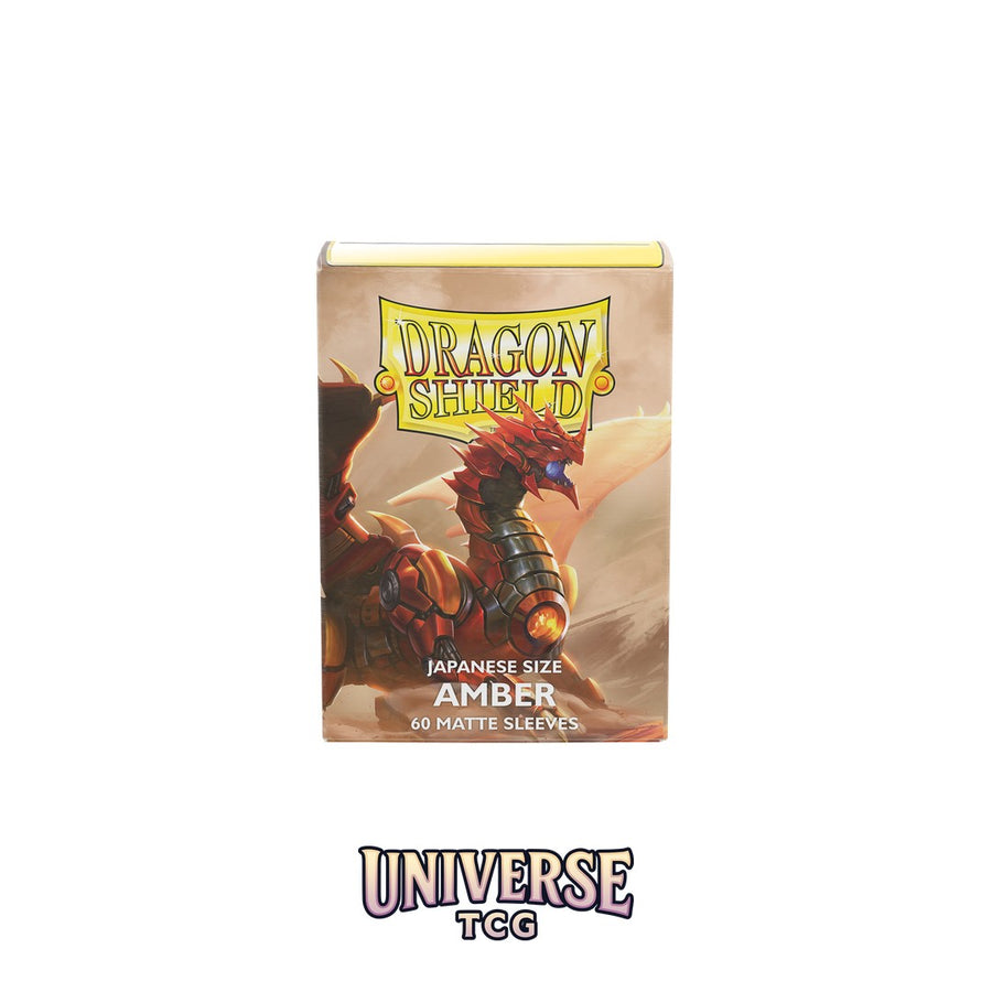 Arcane Tinmen DS - Japanese Sleeves: Amber [Matte] (60 Sleeves)