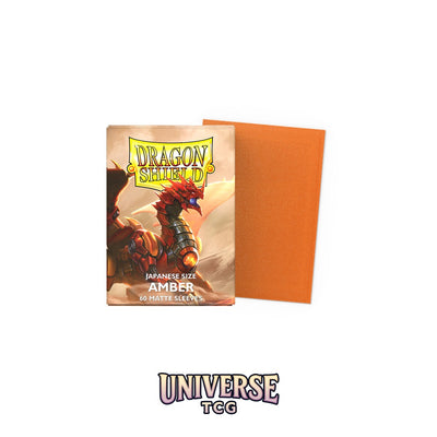 Arcane Tinmen DS - Japanese Sleeves: Amber [Matte] (60 Sleeves)