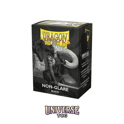 Arcane Tinmen DS - Standard Sleeves: Non-Glare Black V2 [Matte] (100 Sleeves)