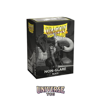 Arcane Tinmen DS - Standard Sleeves: Non-Glare Black V2 [Matte] (100 Sleeves)