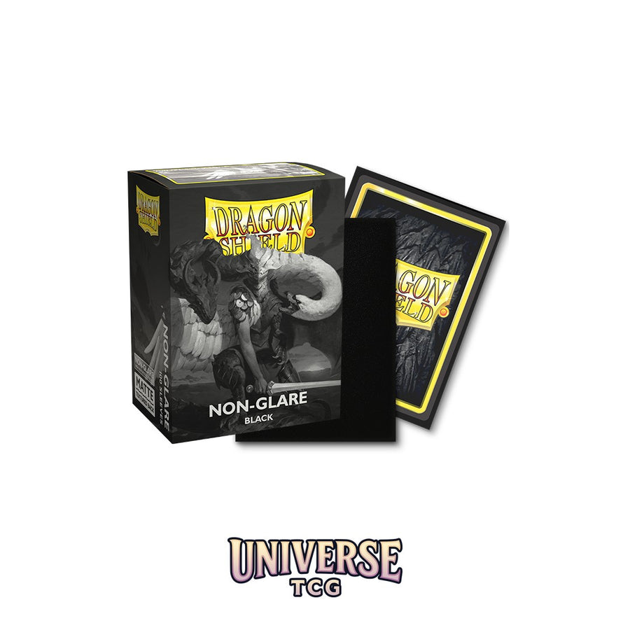 Arcane Tinmen DS - Standard Sleeves: Non-Glare Black V2 [Matte] (100 Sleeves)