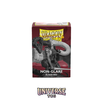 Arcane Tinmen DS - Standard Sleeves: Non-Glare Blood Red [Matte] (100 Sleeves)