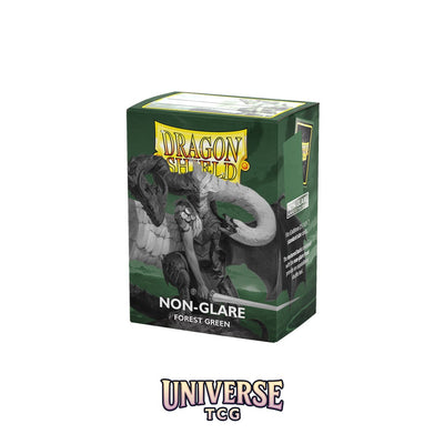 Arcane Tinmen DS - Standard Sleeves: Non-Glare Forest Green [Matte] (100 Sleeves)