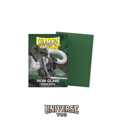 Arcane Tinmen DS - Standard Sleeves: Non-Glare Forest Green [Matte] (100 Sleeves)