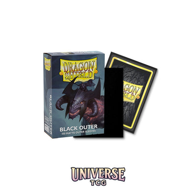 Arcane Tinmen DS - Standard Outer Sleeves: Black (100 Sleeves)
