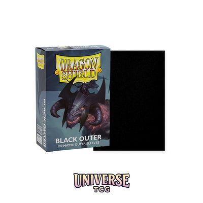 Arcane Tinmen DS - Standard Outer Sleeves: Black (100 Sleeves)