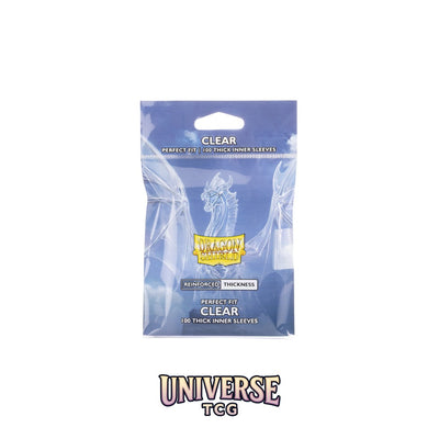 Arcane Tinmen DS - Standard Perfect Fit Thick Inner Sleeves: Clear (100 Sleeves)