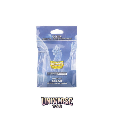 Arcane Tinmen DS - Standard Perfect Fit Thick Inner Sleeves: Clear (100 Sleeves)
