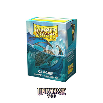 Arcane Tinmen DS - Standard Dual Sleeves: Glacier [Matte] (100 Sleeves)