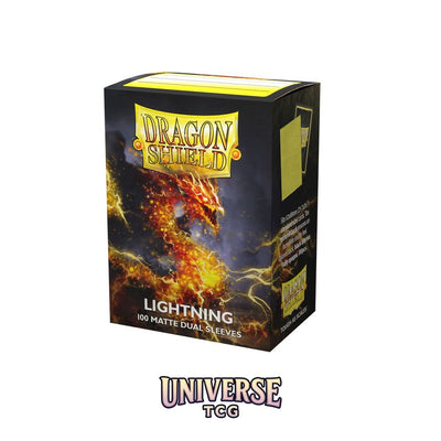 Arcane Tinmen DS - Standard Dual Sleeves: Lightning [Matte] (100 Sleeves)