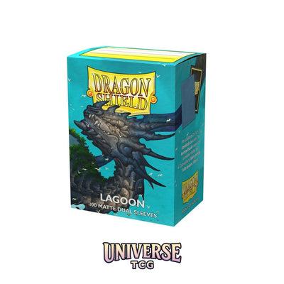 Arcane Tinmen DS - Standard Dual Sleeves: Lagoon [Matte] (100 Sleeves)