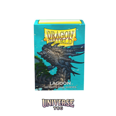 Arcane Tinmen DS - Standard Dual Sleeves: Lagoon [Matte] (100 Sleeves)