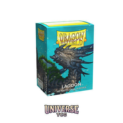 Arcane Tinmen DS - Standard Dual Sleeves: Lagoon [Matte] (100 Sleeves)
