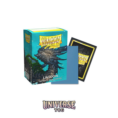 Arcane Tinmen DS - Standard Dual Sleeves: Lagoon [Matte] (100 Sleeves)